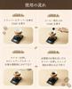 Home Handyman Drip Scale Black Coffee Scale Measuring Scale Gift Present V100