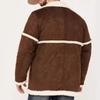 Men's Fleece Jacket Jacket Thickened Autumn and Winter British Style Lapel