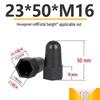Hexagonal Nut Bolt Protective Plastic Decorative Cap Sleeve