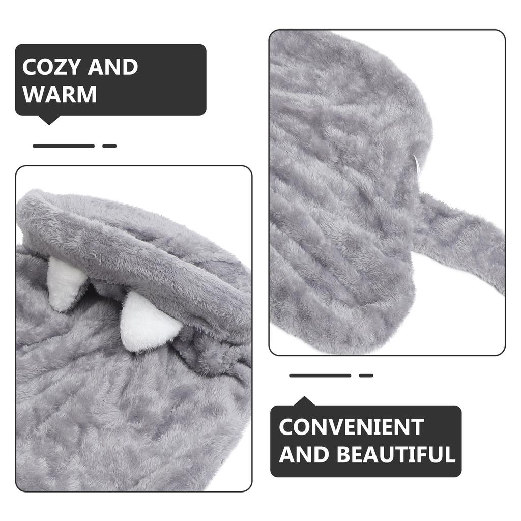 Pet Sleeping Bag Small Dog Cat Warm Bed Soft Comfortable Cushion Kennels Warm Mat Gray Size Dog Sleeping Bag