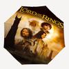 1pc Lord of the Rings Two Towers Automatic Folding Umbrella - Compact 8-Rib Design, Durable Plastic & Iron1125L
