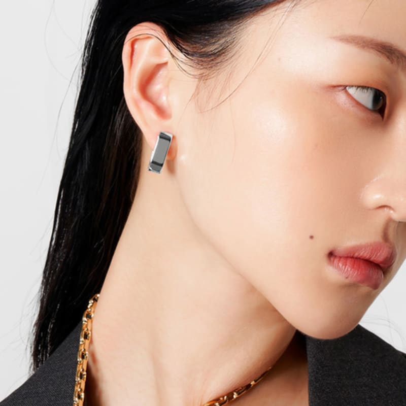 PERSONAL/SERVICE SMALL MONEY CLIP EARRING /gold