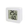 Mini LCD Digital Thermometer Hygrometer Easy Read LCD Display Indoor Humidity Temperature Monitor for Study Room Dorm