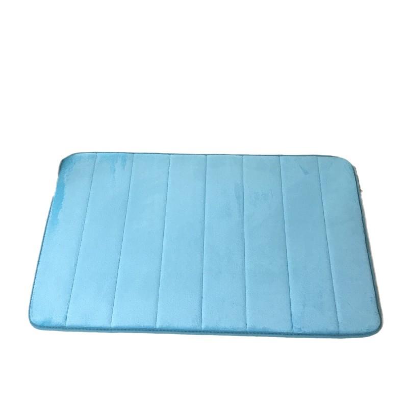 Thick Absorbent Bath Mat Bathroom Entry Non-Slip Coral Fleece Floor Rug Quick Dry Shower Pad