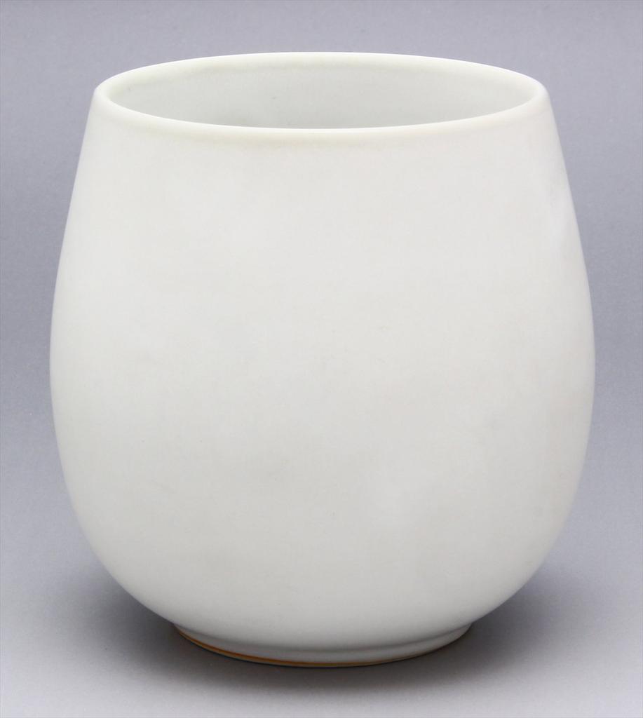 Mino Ware Feng Shui Daruma Sushi Tea Cup White (Health LuckWarding Off Misfortune) K11210