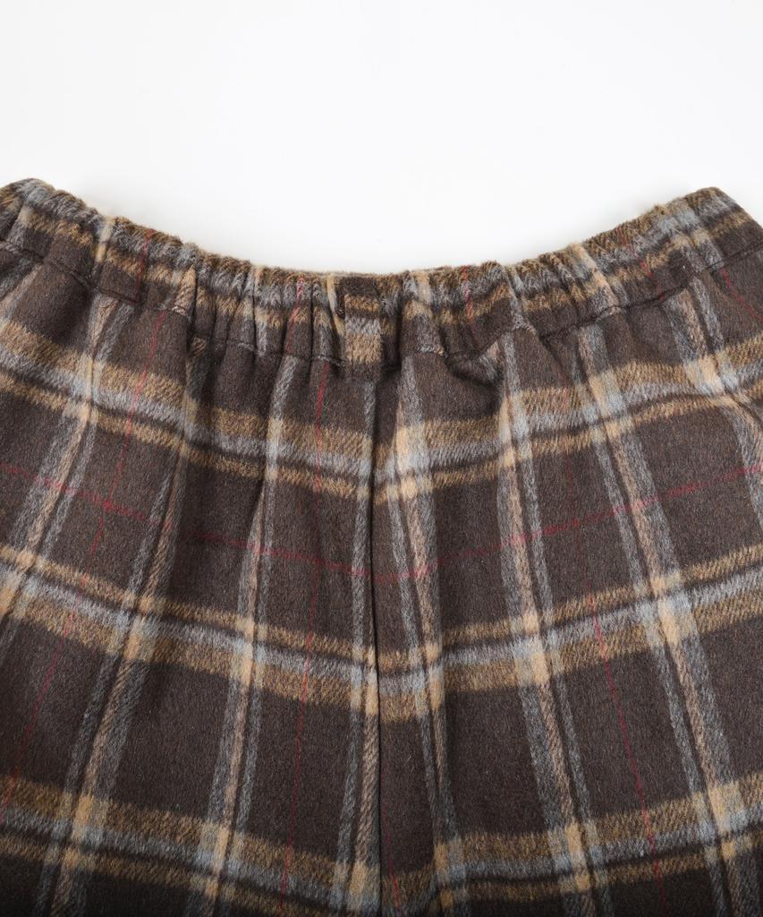 KATHARSIS Belted Bermuda Shorts Brown Check One Size