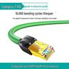LLHY Cat8 Gold-Plated Double Shielded Braided Ethernet Cable