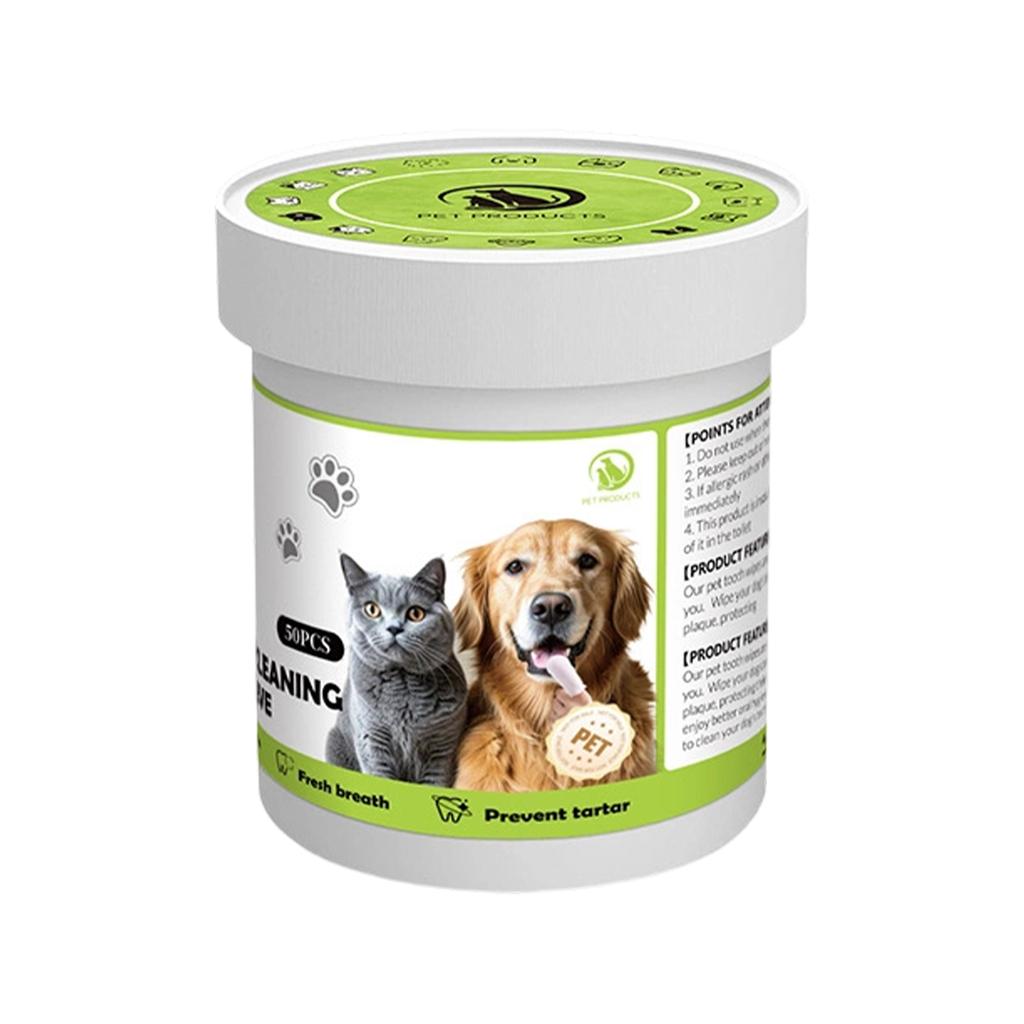 Pet Cleaning Finger Wipes