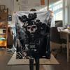 1PC GHOST Print Flannel Blanket, High quality Comfortable for All Seasons, Home Decor, Warmth and Comfort, Perfect for Christmas Gifts160