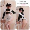 Long Night Sexy Lingerie Sexy Maid Dress cos Cute Maid Dress Cosplay Costume Female