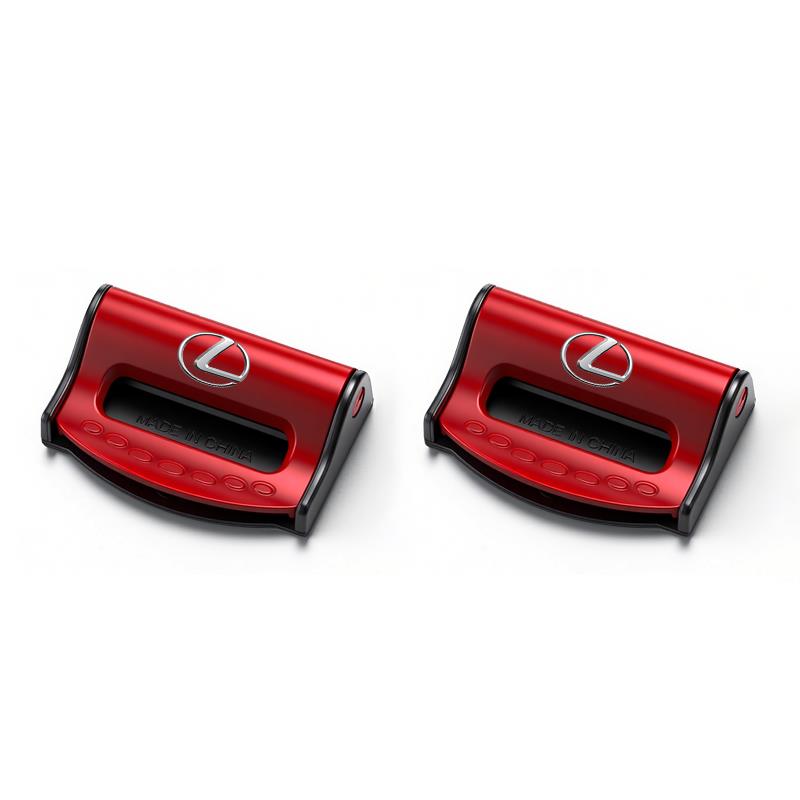 

Lexus Car Logo Seat Belts Adjustable Plastic Clip Accessories For Lexus FSPORT LBX NX RX 350h 450h ES UX 300e GS GX IS LS LX CT