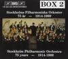 75 Years of the Stockholm Philharmonic (1914-1989) (4CD) [Import]