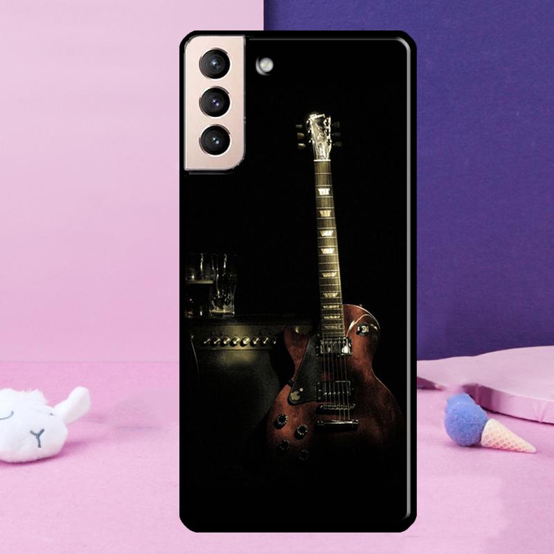 Guitar Instrument Music Phone Case For Samsung Galaxy S24 Ultra S25 Ultra S9 S10 S20 S21 S22 Plus S23 S24 FE Cover