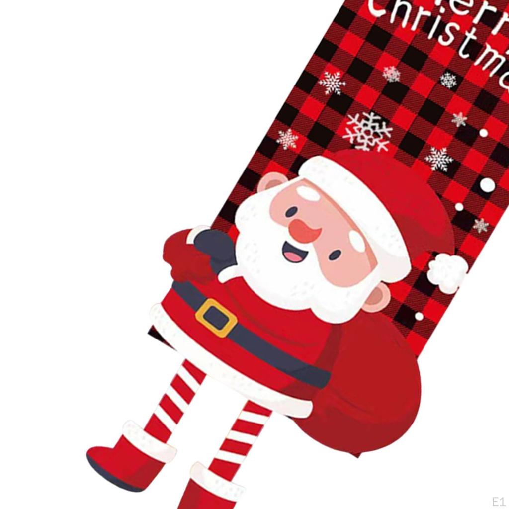 Merry Christmas Garden Flag Cartoon Ornament for Outdoor Indoor Store Santa Claus