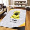 Al-Ittihad FC Carpet Rug for Living Room Bedroom Home Sofa Decoration,Kids play Non-slip Floor Mat