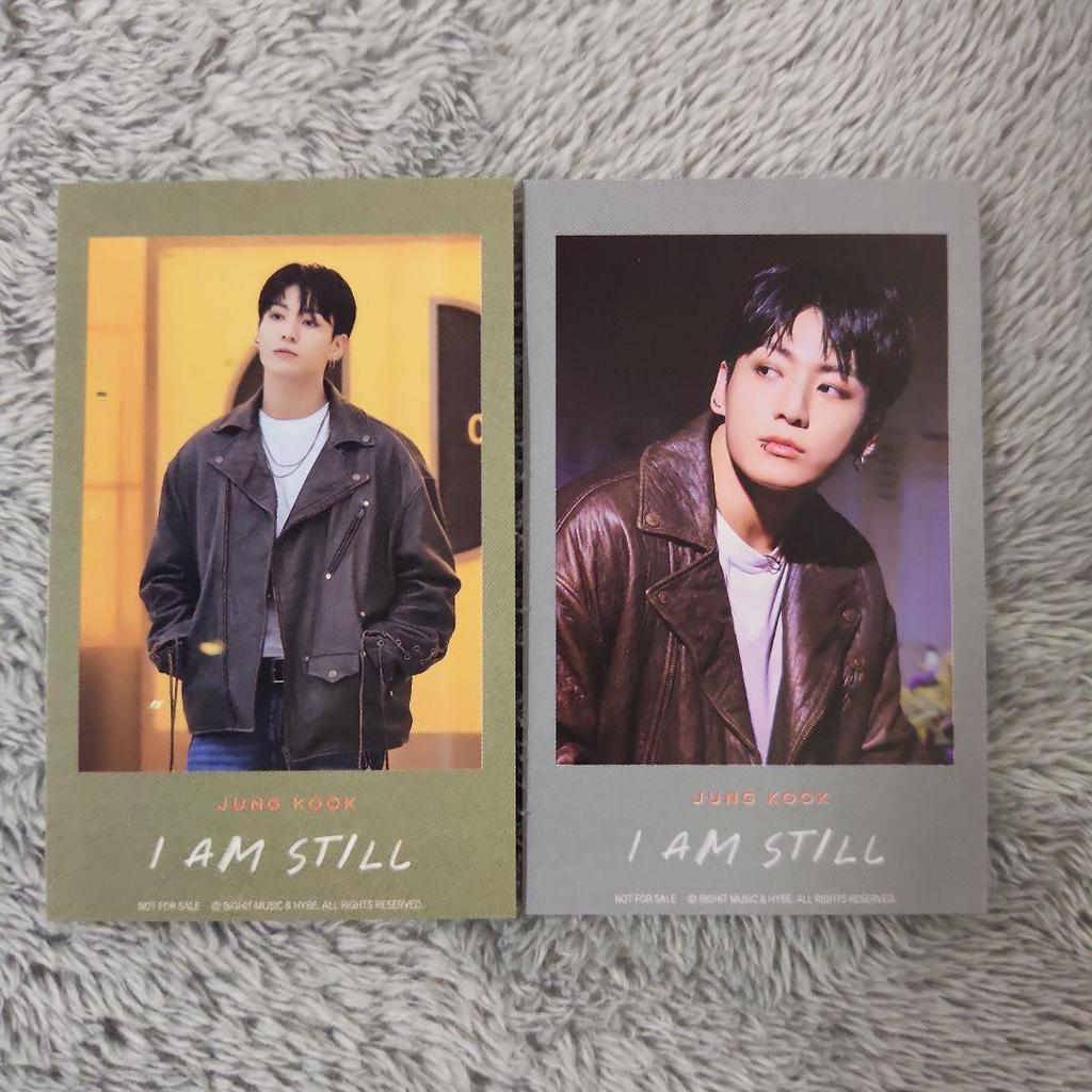 [USED] BTS JUNGKOOK Movie I AM STILL Popcorn Instax