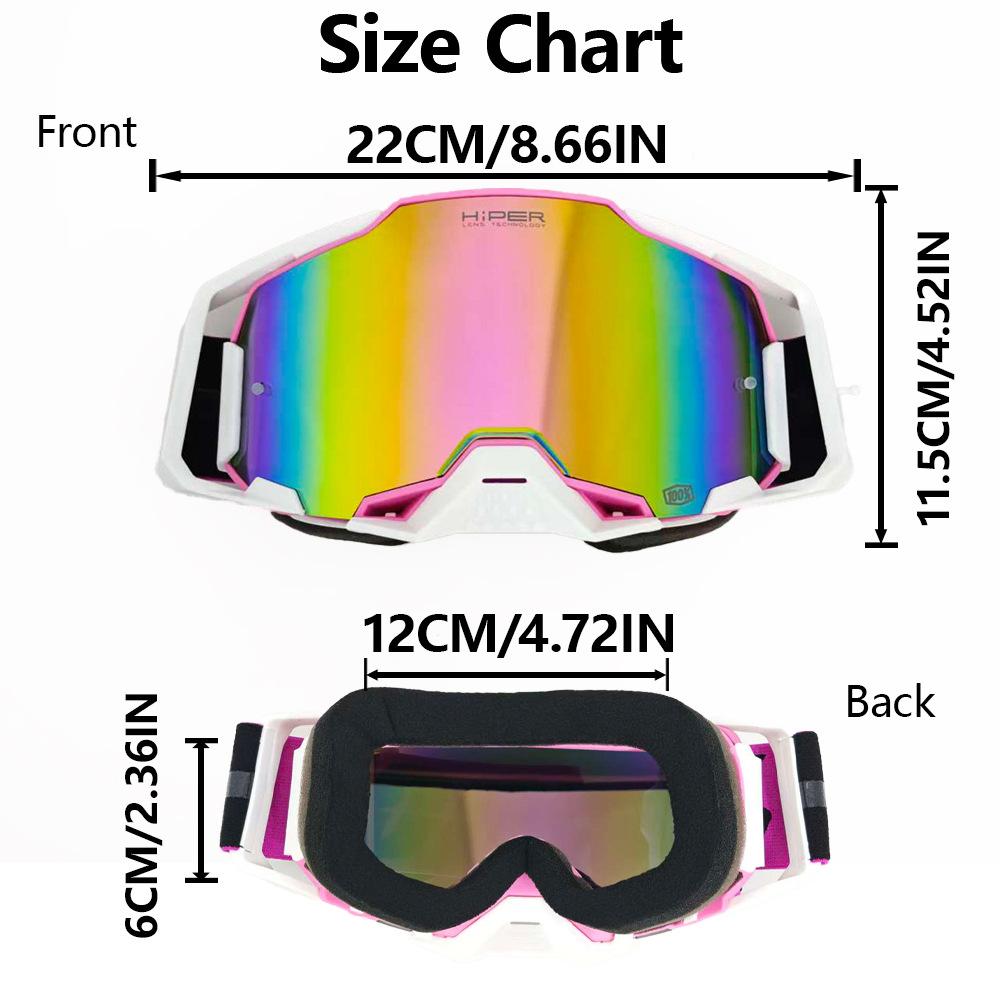 Directly supplied new sports goggles for motorcycle outdoor riding, wind and sand protection, motorcycle helmet goggles