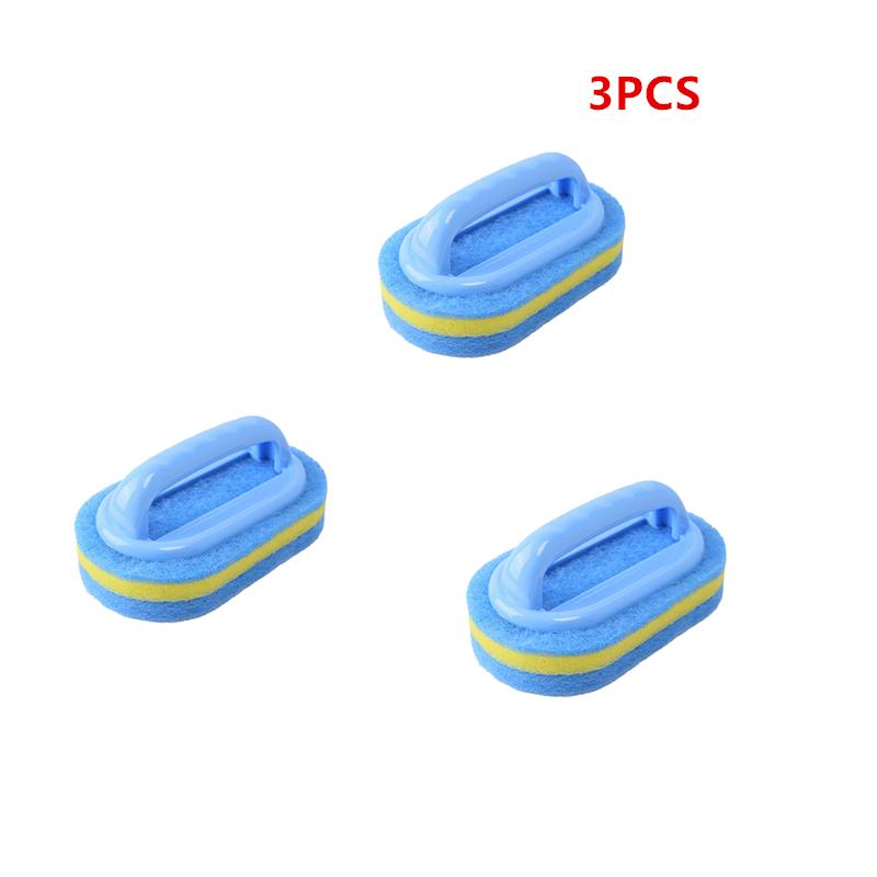 Kitchen Cleaning Sponge Bathroom Toilet Kitchen Glass Wall Cleaning Brush Durable Cleaning Sponge Power Decontamination