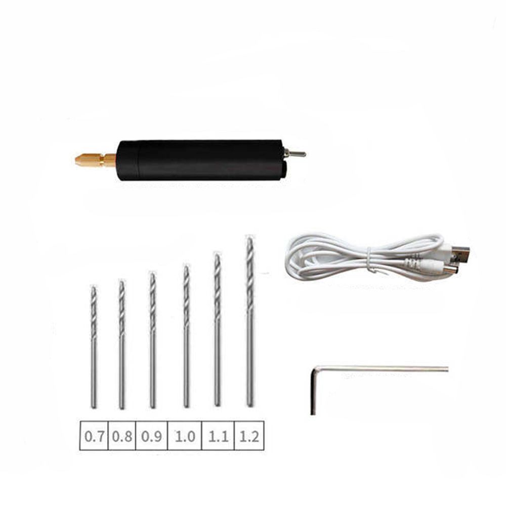 

Мини Электрическая Шлифовальная Машинка Гравировальная Ручка Инструмент для Деревообработки Металлическая Машина для Пробивки Отверстий USB Дрель Электрическая Ручная Дрель DIY Сверление чёрный