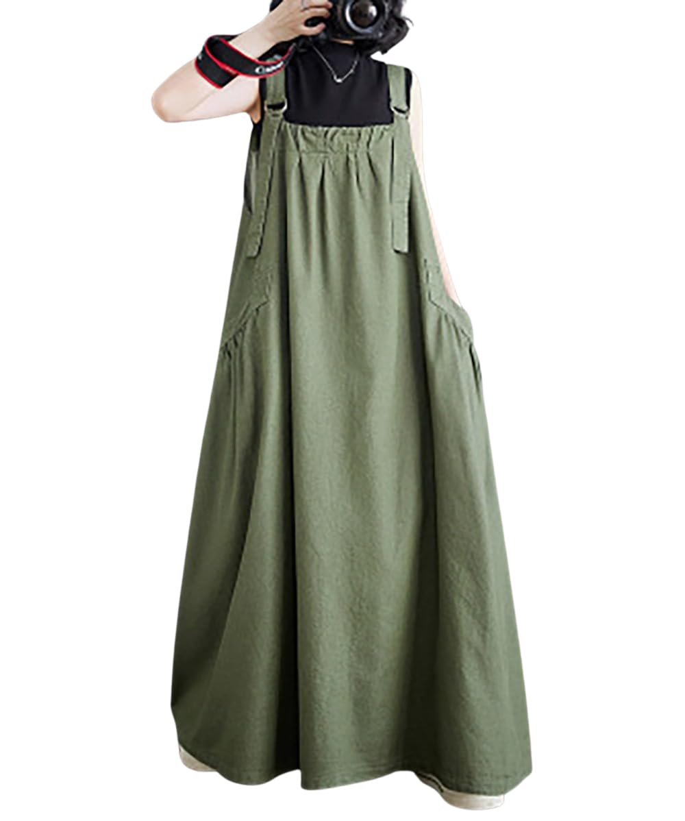 

Джинсовый комбинезон Плюс XL H.U.A Женское платье, Комбинезон, Юбка, Размер, Подчеркивающий фигуру, Рабочая одежда, Милый, Весна, Лето, Осень, GN, зелёный