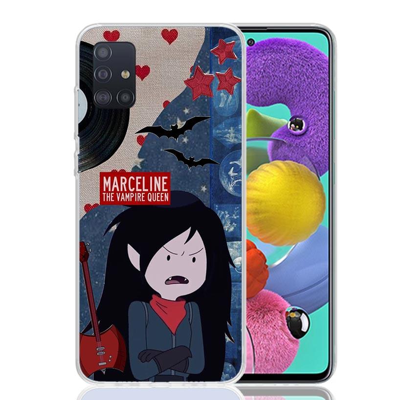 Adventure Marceline Jujuba Phone Case For Samsung Galaxy A52 A32 A22 A12 A02S A50S A30S A51 A31 AA71 Note 20 Ultra 10 S10 Plus G