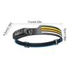 Head Lamp Super Bright Flashlight With Motion Sensor Rechargeable Headlamps For Night Outdoor Fishing Hiking Repairing Cycling