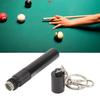 Cue Tip Pricker Tool with Key Chain 6063 Aluminum Prick Storage 2 In 1 Prevent Slip Billiard Cue Tip Pick