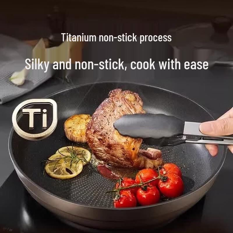 SUPOR Titanium Non-stick Flat-Bottom Frying Pan
