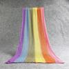 1 Set Newborn Photography Wrap Cloth Baby Photo Elastic Wrap Towel Rainbow Color Wrap Cloth for Newborn Photography Props