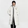 Kappa Unisex Retro Hooded Mid-Length Down Jacket