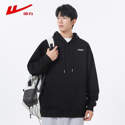Warrior Men's Casual Hooded Sweatshirt