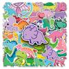 50 Trendy Dinosaur Stickers for Luggage, Laptop, and Car Decor