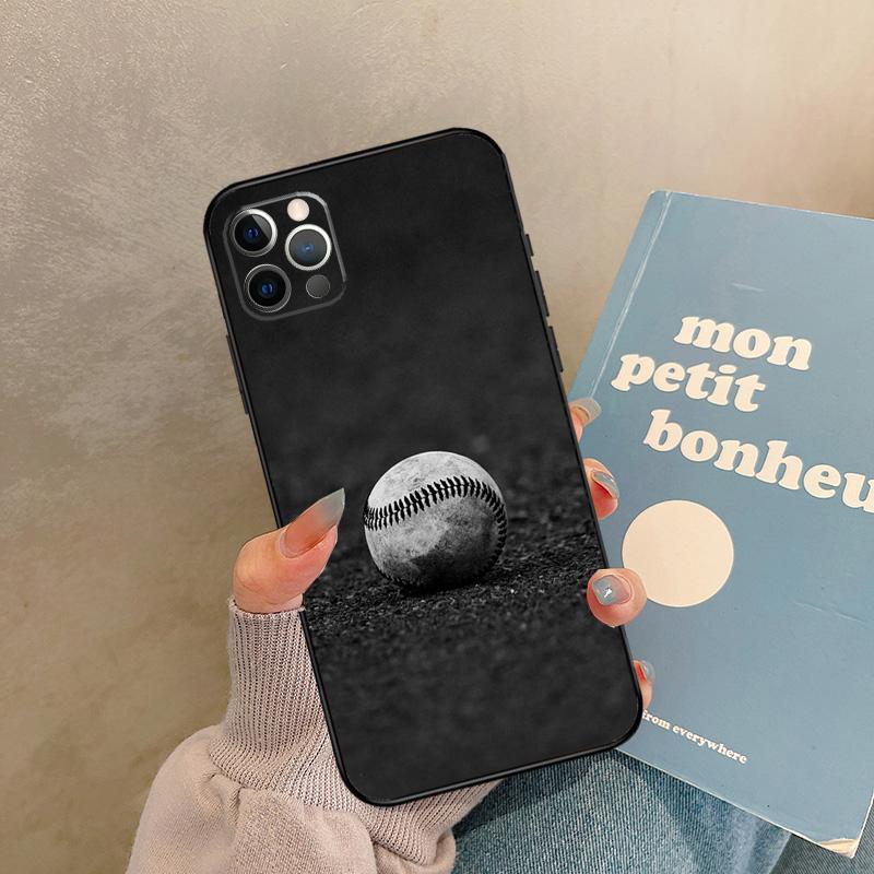 Baseball Ball Case For iPhone 17 Air 16 15 14 13 11 12 Pro Max 13 mini XR 15 16 Plus 16e Back Cover Shell