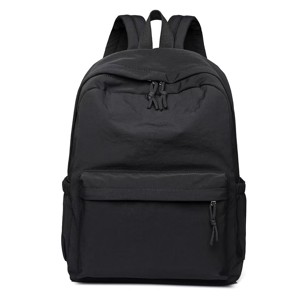 Schoolbag high-end fashion casual schoolbag large capacity street versatile men's and women's casual backpack commuter backpack