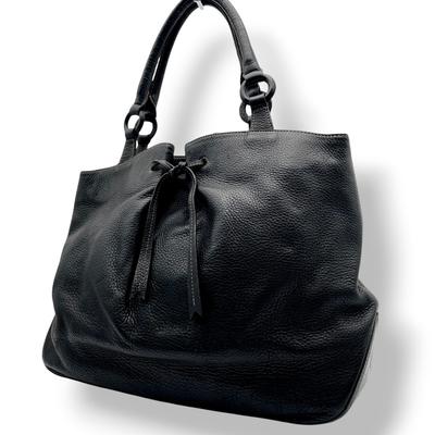 Used Tote Bag / HandbagTote Bag Black Leather Women