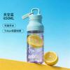 Water Bottle New Tritan Plastic Cup Large-capacity Sports Water Cup Threadless One-click Open Lid Quick Open Cup