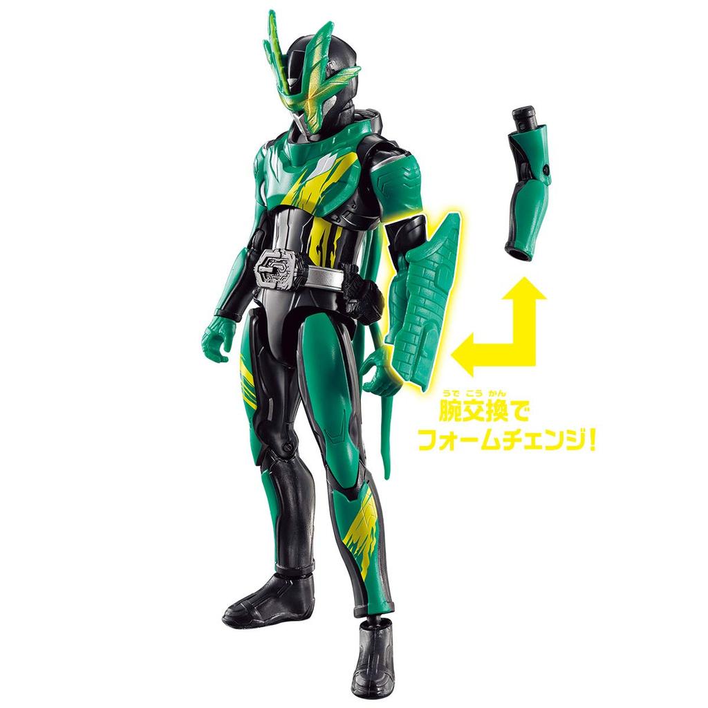 BANDAI Kamen Rider Saber RKF Kamen Rider Kenzan Sarutobi Ninja Den Sarutobi Ta 3 Form Change Set &