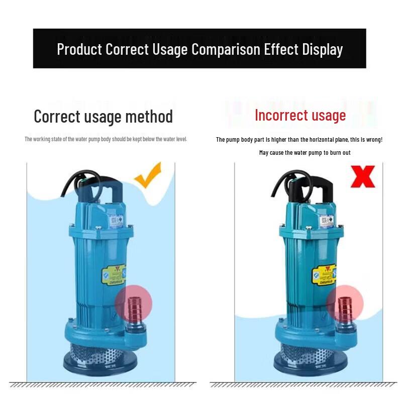 QDX Single-Phase Submersible Pump