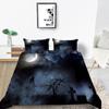 2023 New Style Duvet Cover Set Wolf Pattern Beding Cover Suitsn Polyester Quilt Cover Single Size Bed Set Teens Newly Fashion Bedding Suit
