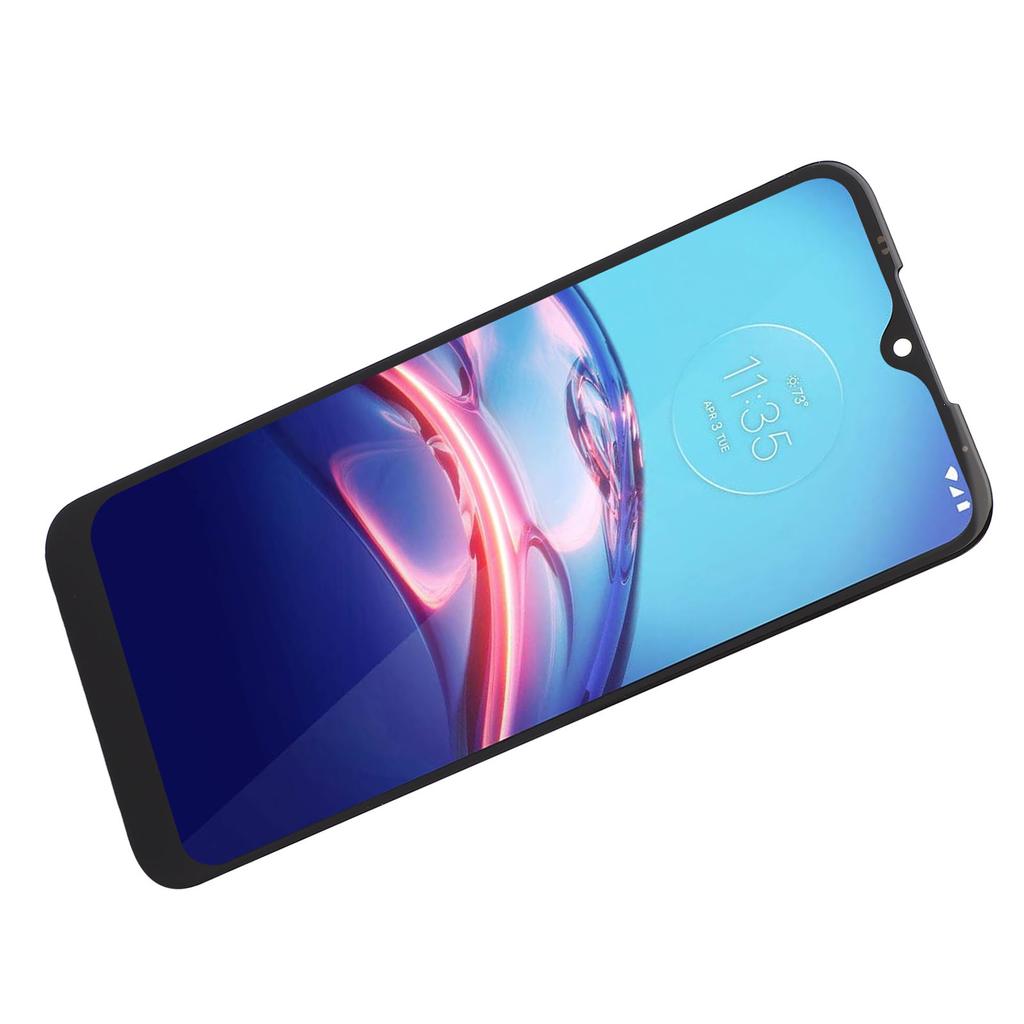 LCD Screen Replacement for Moto E 2020 for Moto E7 6.2 Inch Touch Display Digitizer Assembly with Fingerprint and