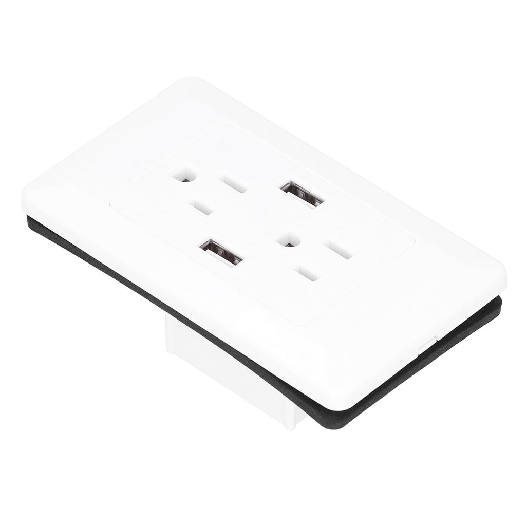 15A Wall Outlet Intelligent Electrical Socket Panel Concealed Installation