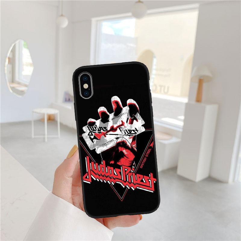 BF72 J-Judas P-Priest Soft Shell Phone Case for Redmi Note 10 11 12 Pro Max 10S 10C 10T 11A 11S 12S 12C