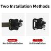 Universal Solar Panel Mount Bracket Adjustable Wall Mount Stand Tree Strap Mount  Outdoor Camera