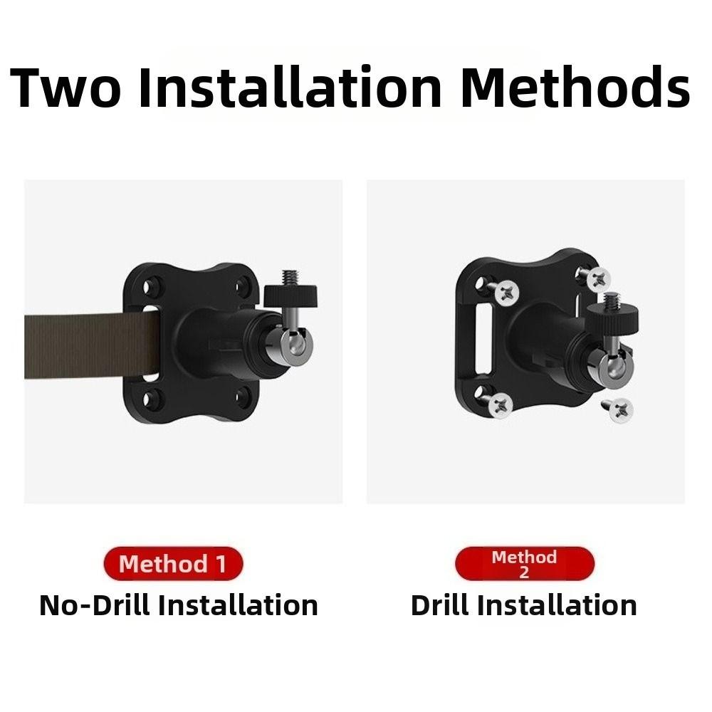 Universal Solar Panel Mount Bracket Adjustable Wall Mount Stand Tree Strap Mount Outdoor Camera