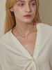 Favoritenoun Waterdrop Necklace_Pink