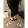Flache Sohle Silber sanfte Tasche Kopf Halbschuhe Feenschuhe tragen neu Frühling Schleife einzelne Schuhe