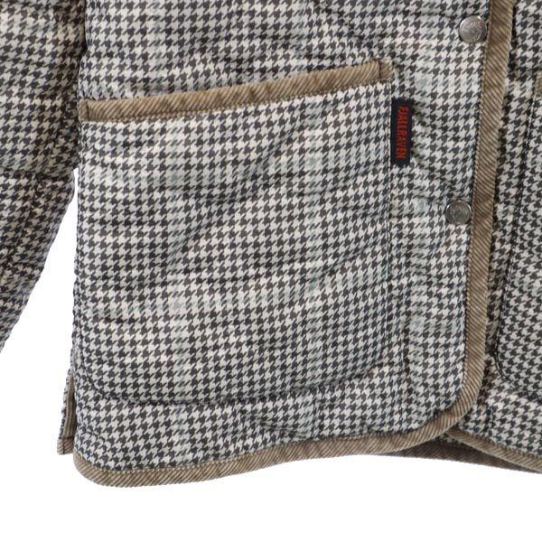 Fjallraven Przeszywana kurtka w zygzakowaty wzór Lekko ocieplana podszewka z polaru Damska Używana