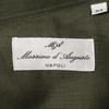 Massimo d'Augusto Khaki MAX6 100% Linen One-Piece Button-Down Shirt Tops M khakiUsed