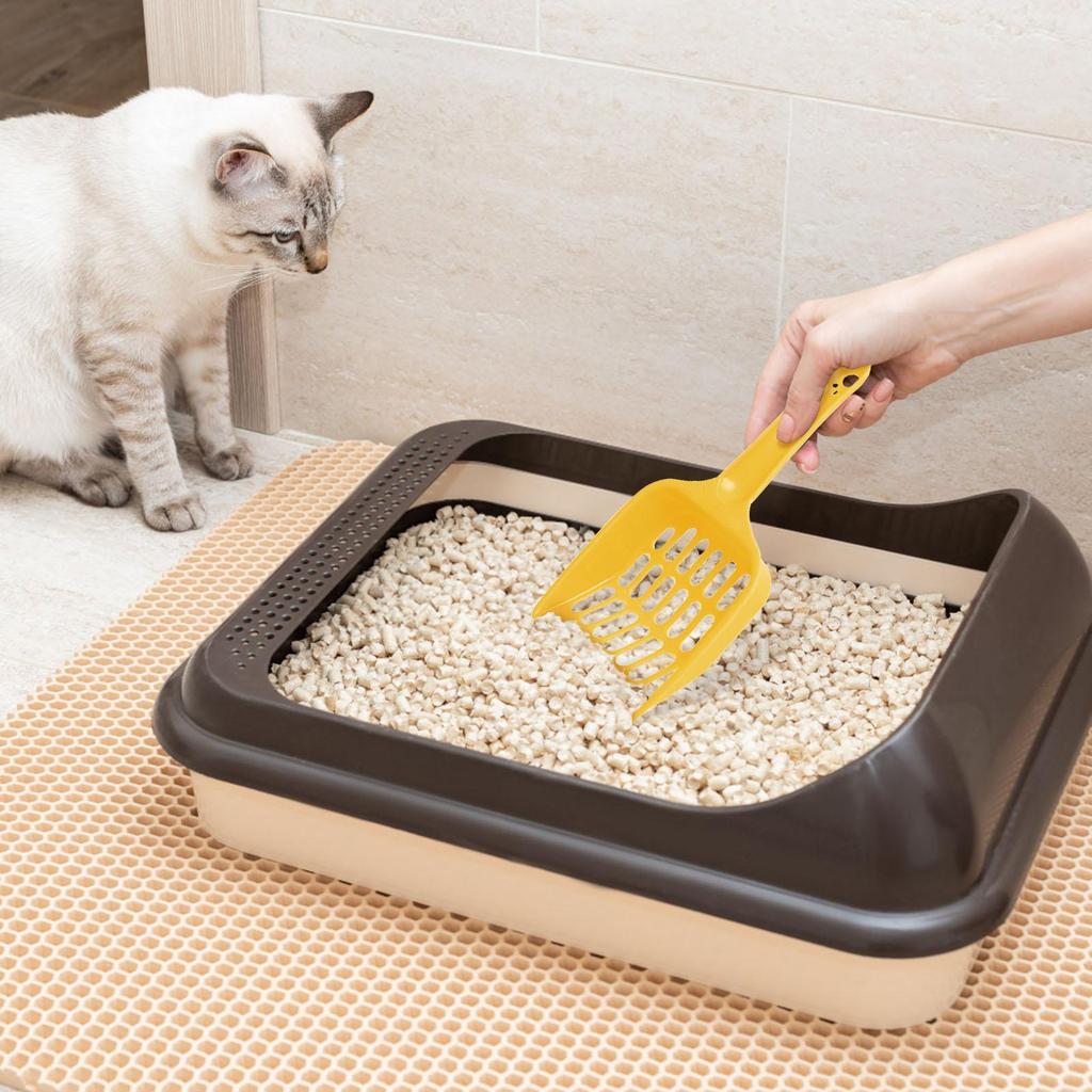Cat Litter Scoop Set Clashing Cat Poop Tool High-Grade ABS Plastic Durable Kitten Toilet Cleaning Tool Pet