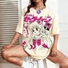 Summer New Sailor Moon Anime Printed Tshirt Unisexs and Womens Tshirt Unisexs Top Sports Tshirt Unisexs Tshirt Harajuku Y2K Tee